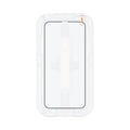 063GL25358 - iPhone XS / X Screen Protector GLAS.tR EZ Fit showing the screen protector inside of ez fit tray