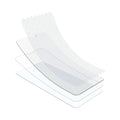 063GL25358 - iPhone XS / X Screen Protector GLAS.tR EZ Fit showing the layers of screen protector