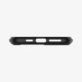 075CS27136 - iPhone 11 Pro Max Case Ultra Hybrid in matte black showing the bottom with precise cutouts