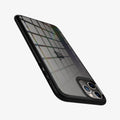 075CS27136 - iPhone 11 Pro Max Case Ultra Hybrid in matte black showing the back, side and top