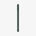 ACS00411 - iPhone 11 Pro Max Case Ultra Hybrid in midnight green showing the side with volume controls
