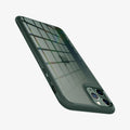 ACS00411 - iPhone 11 Pro Max Case Ultra Hybrid in midnight green showing the back, side and top