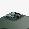 ACS00411 - iPhone 11 Pro Max Case Ultra Hybrid in midnight green showing the back zoomed in on camera lens