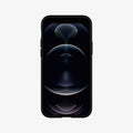 ACS01865 - iPhone 12 / iPhone 12 Pro Case MagArmor in black showing the front