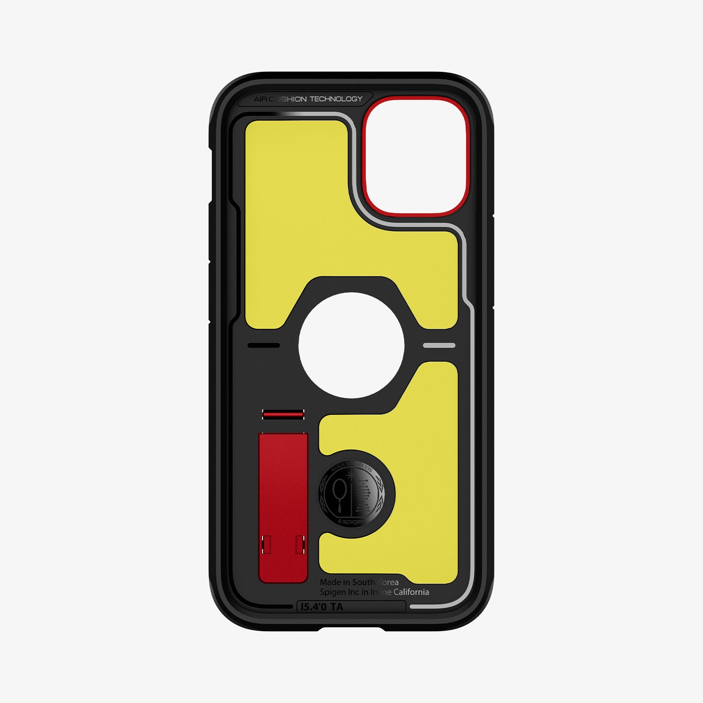 ACS02258 - iPhone 12 Mini Case Tough Armor in red showing the inside of case