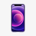 ACS03110 - iPhone 12 Mini Case Ultra Hybrid in iris purple showing the front