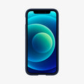 ACS02798 - iPhone 12 Mini Case Ultra Hybrid in navy blue showing the front