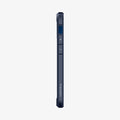 ACS02798 - iPhone 12 Mini Case Ultra Hybrid in navy blue showing the side with volume controls