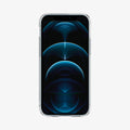 ACS01702 - iPhone 12 Pro / 12 Case Ultra Hybrid in crystal clear showing the front