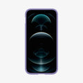 ACS03109 - iPhone 12 / 12 Pro Case Ultra Hybrid in iris purple showing the front