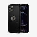 ACS01626 - iPhone 12 Pro Max Case Tough Armor in black showing the back and front