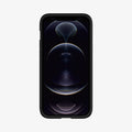 ACS01626 - iPhone 12 Pro Max Case Tough Armor in black showing the front