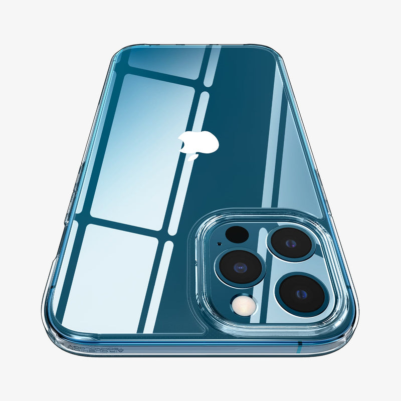 Spigen Funda Crystal Hybrid para el iPhone 12/iPhone 12 Pro