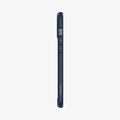 ACS02248 - iPhone 12 Pro Max Case Ultra Hybrid in navy blue showing the side with volume controls