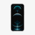 ACS04082 - iPhone 12 Pro Max Case Ultra Hybrid Mag (MagFit) in carbon fiber showing the front