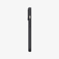 ACS03283 - iPhone 13 Pro Case Silicone Fit in black showing the side with volume controls