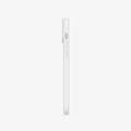 ACS03229 - iPhone 13 Pro Max Case Silicone Fit in white showing the side with volume controls