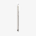 ACS03533 - iPhone 13 Case Quartz Hybrid in matte clear showing the side
