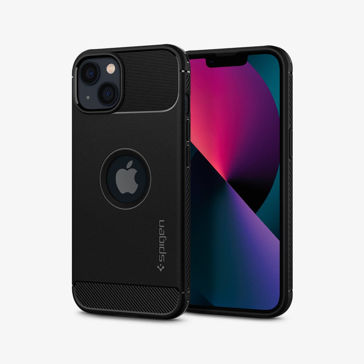 Spigen Rugged Armor Apple iPhone 13 Matte Black Spigen Rugged Armor Apple iPhone 13 Matte Black