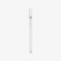 ACS03340 - iPhone 13 Mini Case Silicone Fit in white showing the side with volume controls