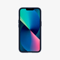 ACS03512 - iPhone 13 Case Thin Fit in navy blue showing the front