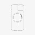 ACS04086 - iPhone 13 Case Ultra Hybrid Mag Safe Compatible in carbon fiber showing the inside of case