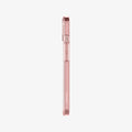ACS03530 - iPhone 13 Case Ultra Hybrid Mag Safe Compatible in rose crystal showing the side with volume controls