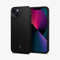 ACS03680 - iPhone 13 Mini Case Mag Armor in black showing the back and front