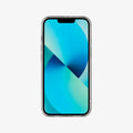 ACS03326 - iPhone 13 Mini Case Quartz Hybrid in matte clear showing the front