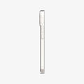 ACS03326 - iPhone 13 Mini Case Quartz Hybrid in matte clear showing the side with volume controls
