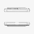 ACS03355 - iPhone 13 Mini Case Slim Armor Essential S in crystal clear showing the top and bottom with precise cutouts