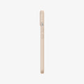 ACS03309 - iPhone 13 Mini Case Thin Fit in sand beige showing the side with volume controls