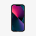 ACS03318 - iPhone 13 Mini Case Ultra Hybrid in matte black showing the front