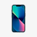 ACS03317 - iPhone 13 Mini Case Ultra Hybrid in crystal clear showing the front