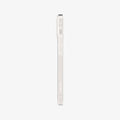 ACS03322 - iPhone 13 Mini Case Ultra Hybrid Mag Safe Compatible in white showing the side with volume controls