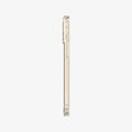 ACS03215 - iPhone 13 Pro Max Case Quartz Hybrid in matte clear showing the side with volume controls