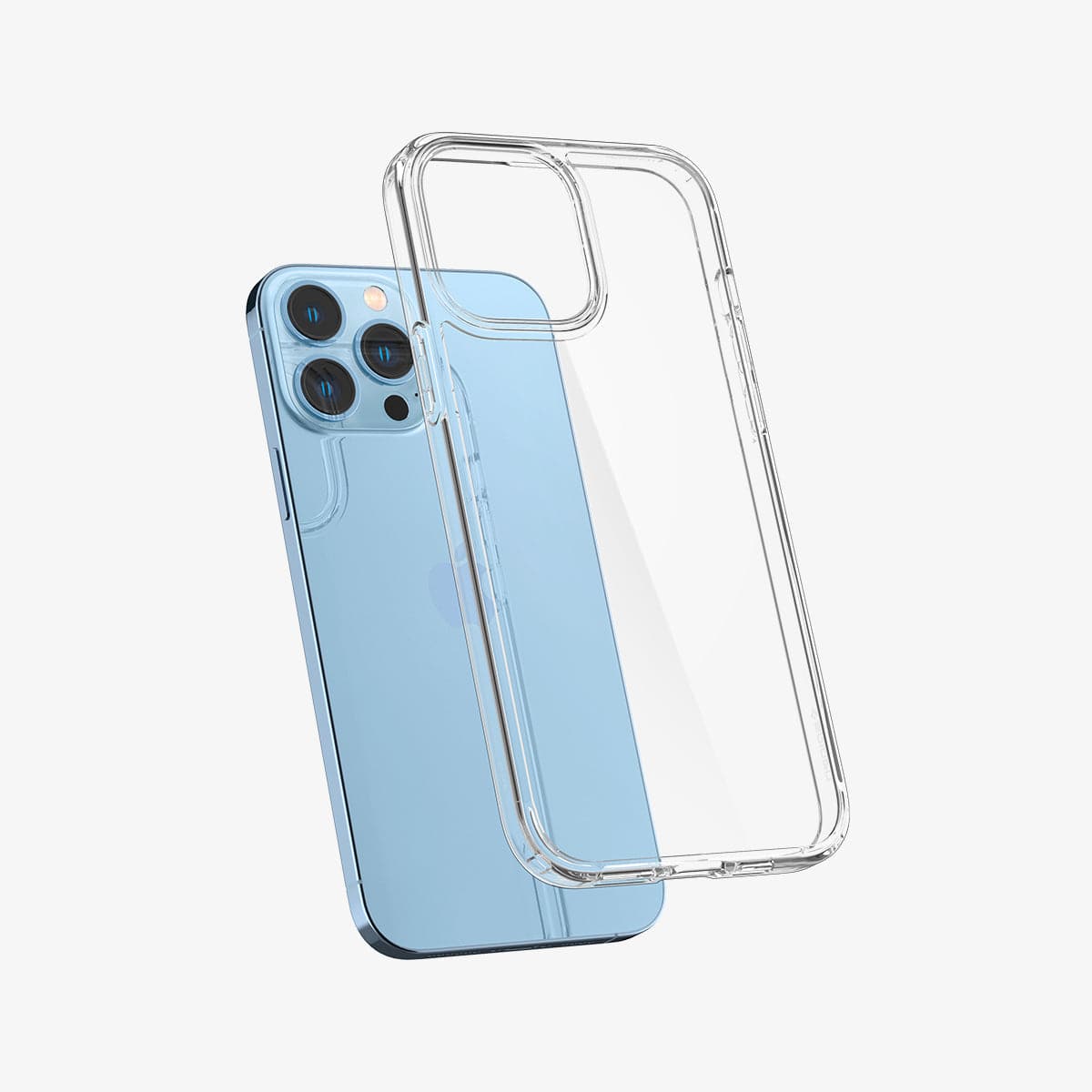 Spigen - Funda ultra híbrida diseñada para iPhone 13 (2021) - cristal rosa