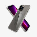 ACS03211 - iPhone 13 Pro Max Case Ultra Hybrid Mag Safe Compatible in graphite showing the back, front and sides