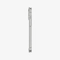 ACS03210 - iPhone 13 Pro Max Case Ultra Hybrid Mag Safe Compatible in white showing the side with volume controls