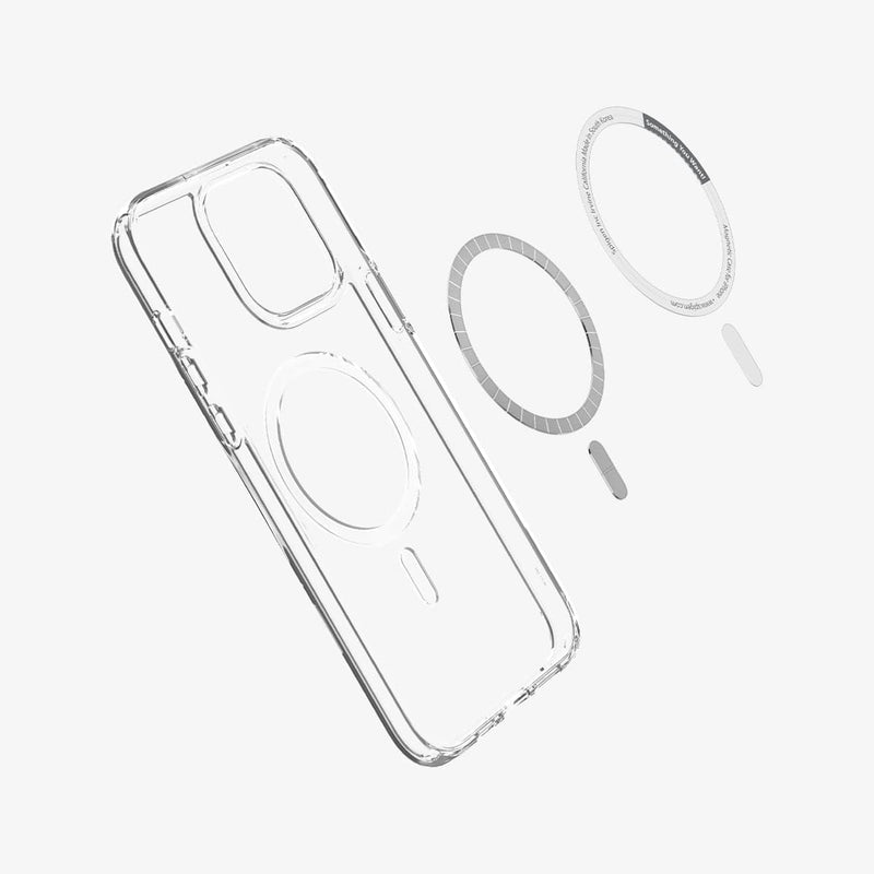Spigen iPhone 13 Pro Ultra Hybrid Mag MagSafe Clear Case + Verre