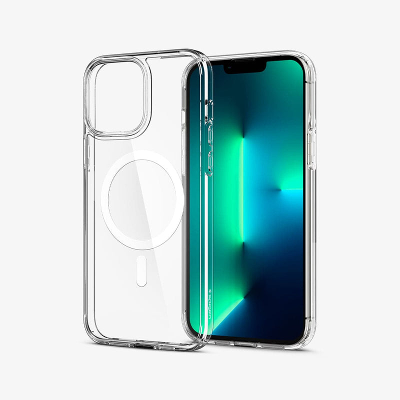 Spigen Ultra Hybrid [Anti-Yellowing Technology] Designed for iPhone 13 Case  (2021) - Crystal Clear
