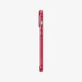 ACS03206 - iPhone 13 Pro Max Case Ultra Hybrid in red crystal showing the side with volume controls