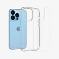 ACS03271 - iPhone 13 Pro Case Quartz Hybrid in crystal clear showing the back layers