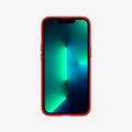 ACS03249 - iPhone 13 Pro Thin Fit in red showing the front