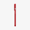 ACS03249 - iPhone 13 Pro Thin Fit in red showing the side with volume controls