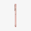 ACS03264 - iPhone 13 Pro Case Ultra Hybrid in rose crystal showing the side with volume controls