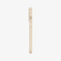 ACS03265 - iPhone 13 Pro Case Ultra Hybrid in sand beige showing the side with volume controls