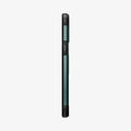 ACS04564 - iPhone 13 Pro Max Case Tough Armor in midnight green showing the side