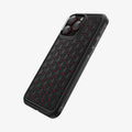 AGL05217 - iPhone 15 Pro / 15 Pro Max Optik Pro Lens Protector L-series showing the back and side
