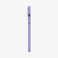 ACS06780 - iPhone 15 Case Thin Fit in iris purple showing the side